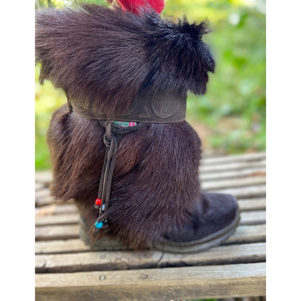 Elk fur Pajar Canada Boots